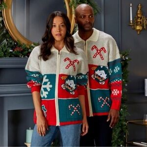 Disney Star Wars Ewok Christmas Spirit Jersey Cardigan Sweater